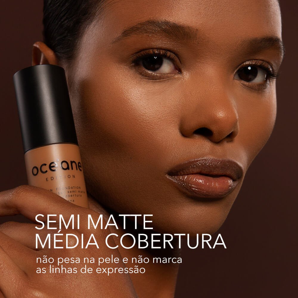 Base Líquida Escura Semi-Matte – Skin Foundation 420t Océane Edition 35ml 420t 2