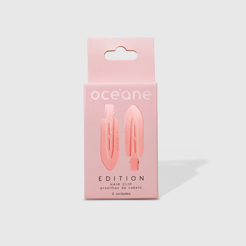 Presilha de Cabelo Rosa - Hair Clip Océane Edition 2un Rosa 9