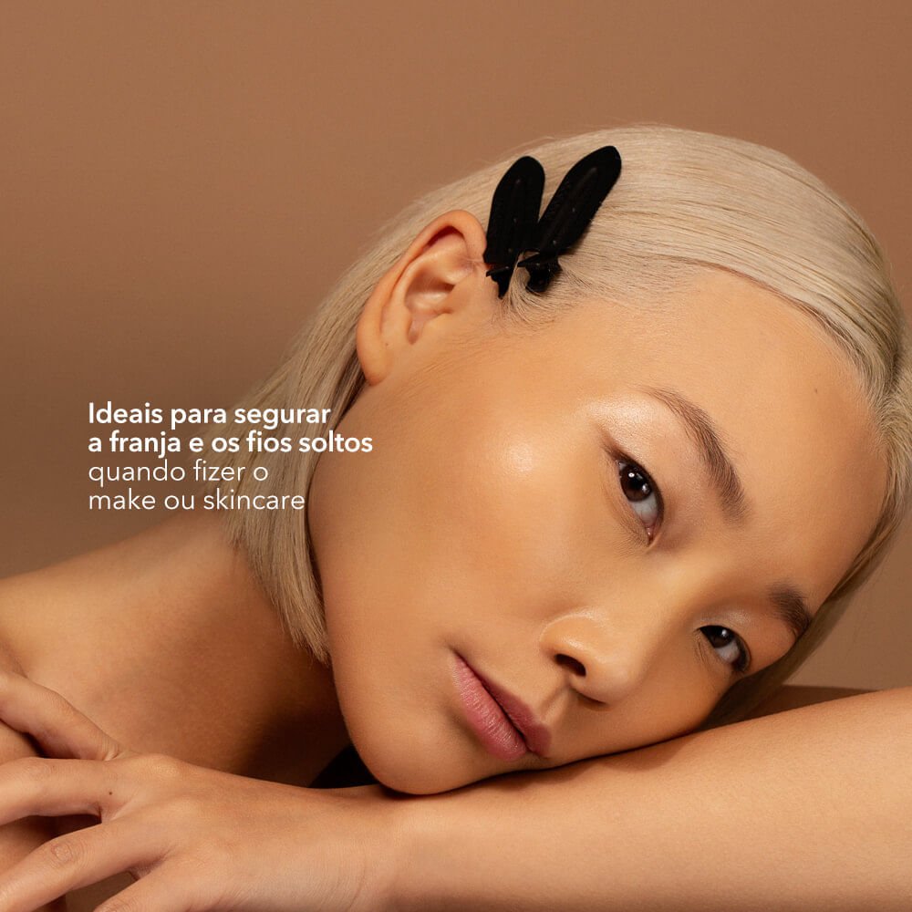 Kit Make Suave – Blush Cremoso + Pó Compacto + Presilha Océane Edition (3 Produtos) ÚNICO 3