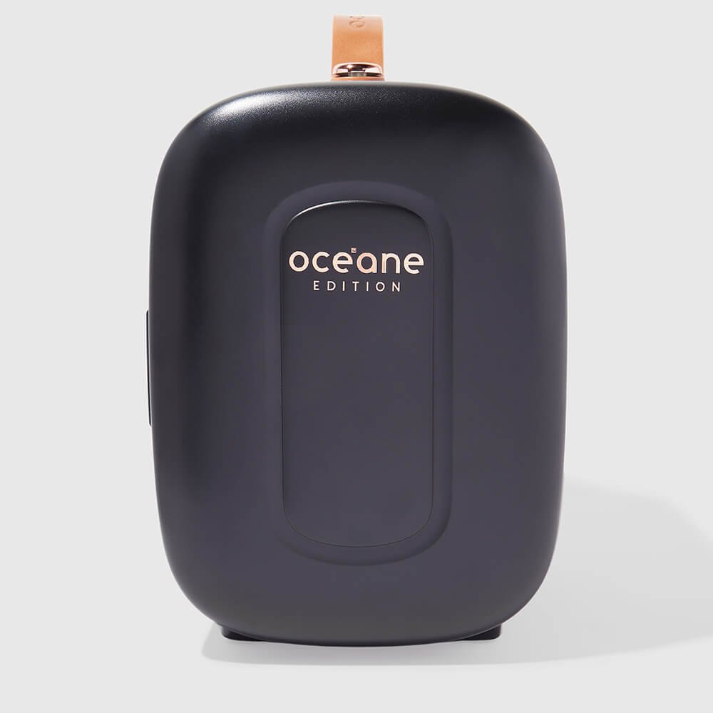 Mini Geladeira Preta Skincare Fridge Océane Edition 4l 4l