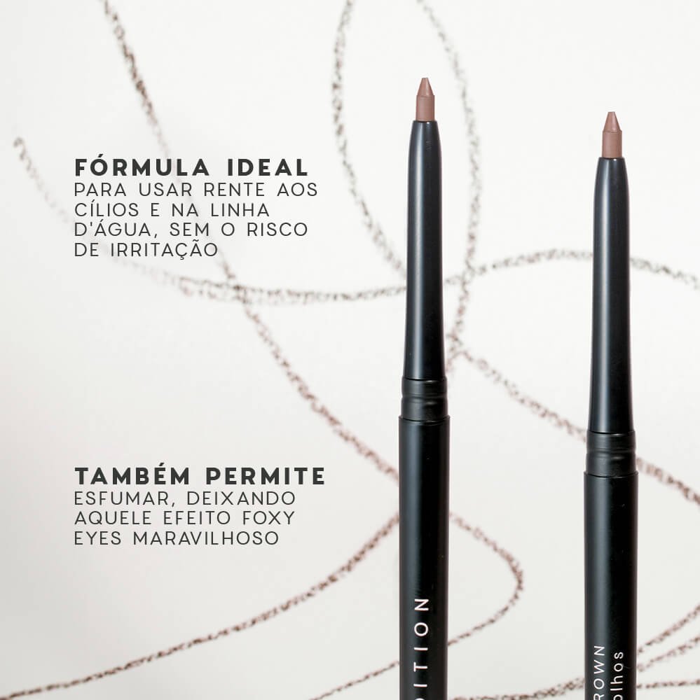 Kit Lápis de Olhos Marrom + Lápis de Olhos Preto + Paleta Celebrate Océane Edition (3 Produtos) ÚNICO 6