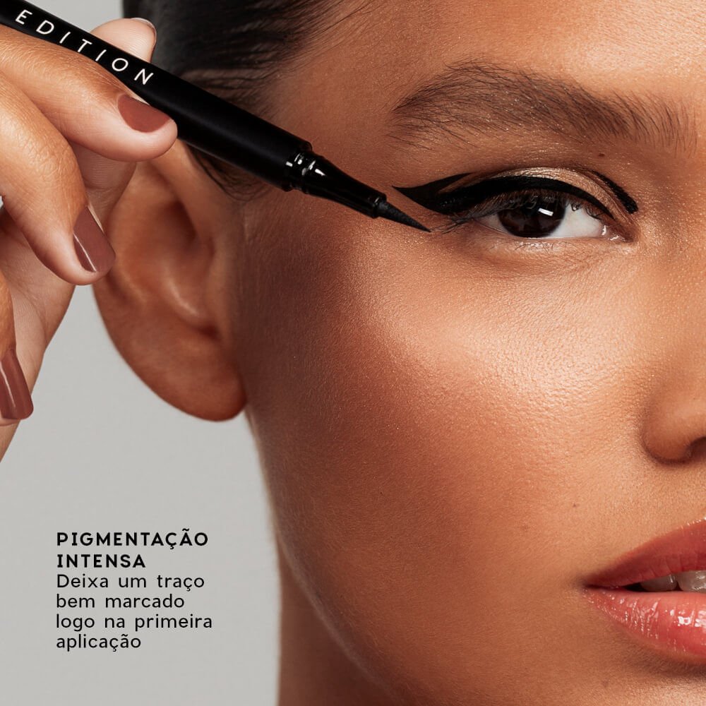 Kit Batom Vermelho + Caneta Delineadora Océane Edition (2 Produtos) ÚNICO 8