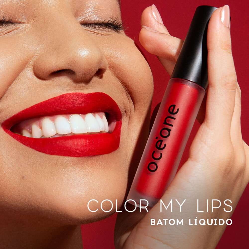 Batom Líquido Vermelho Matte - Color My Lips Real Deal Océane Edition 4g Real Deal 2