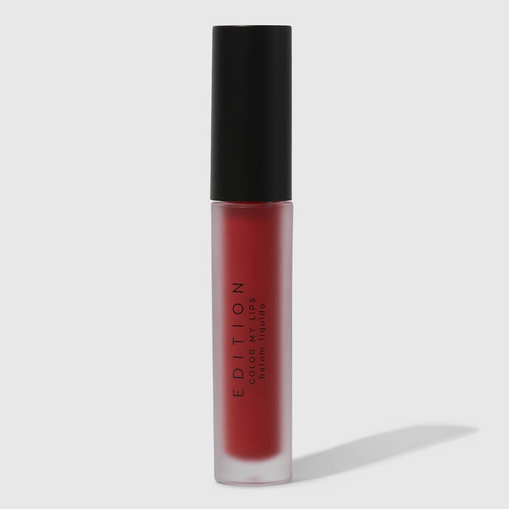 Batom Líquido Vermelho Matte - Color My Lips Real Deal Océane Edition 4g Real Deal 6