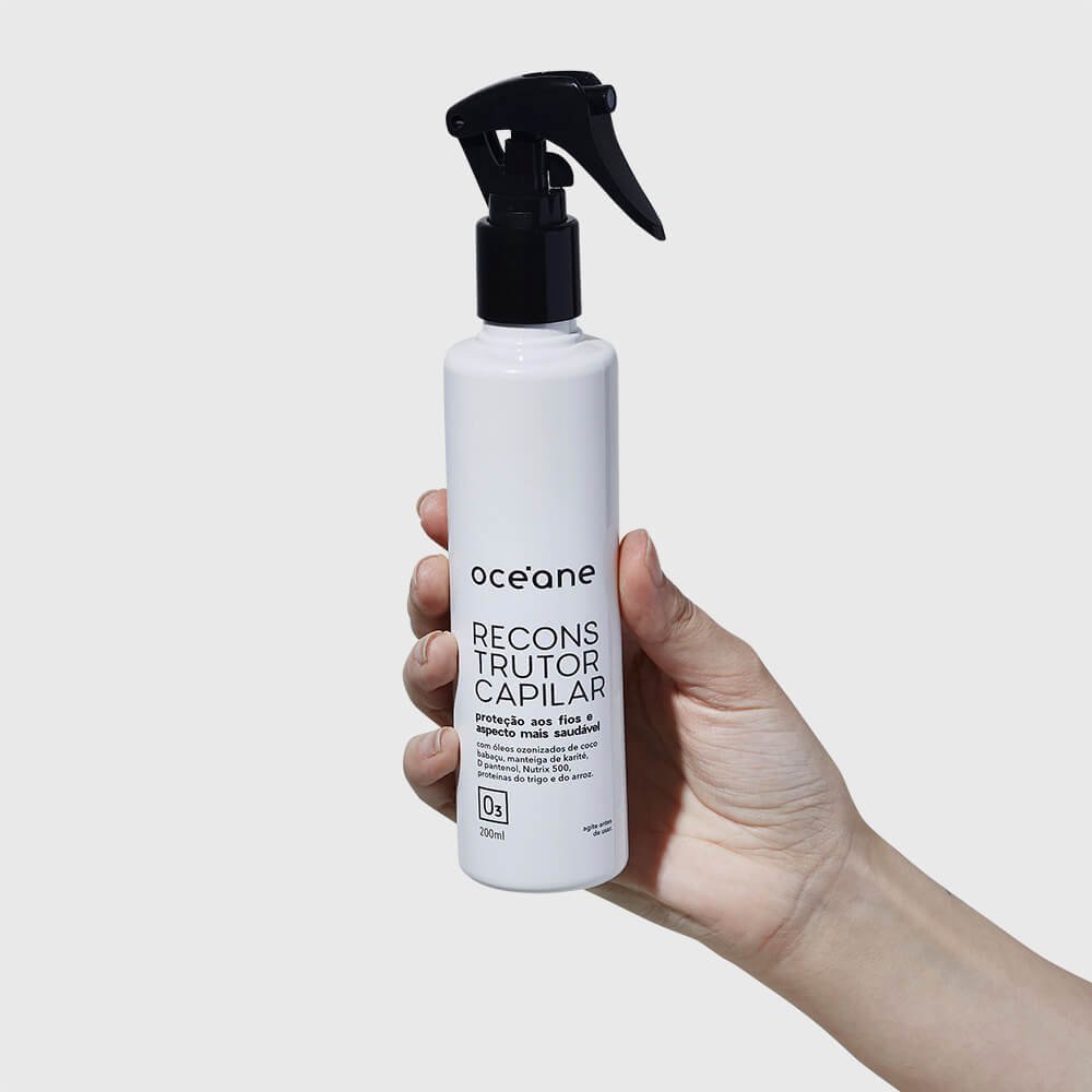 Kit Reconstrutor Capilar Escova de Cabelo ÚNICO 5