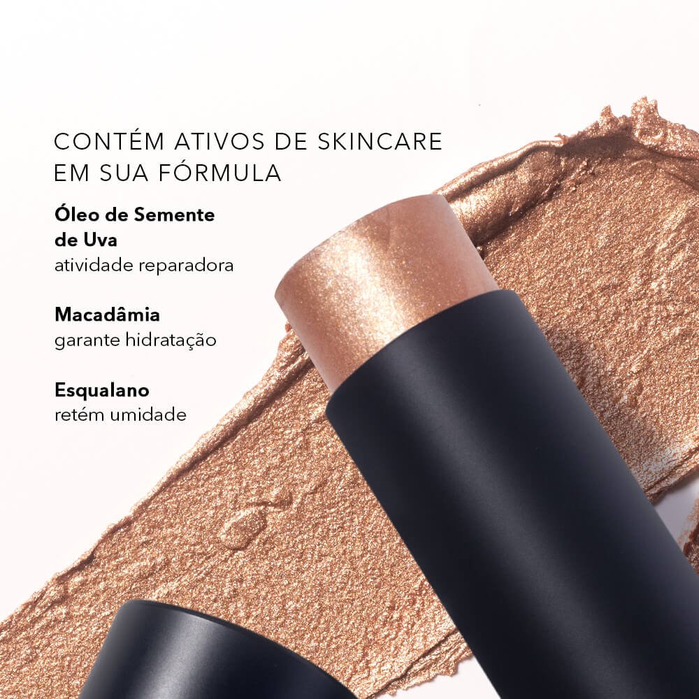 Kit Paleta de Sombras Power Glow + Iluminador em Bastão Bronze Océane Edition (2 Produtos) ÚNICO 4