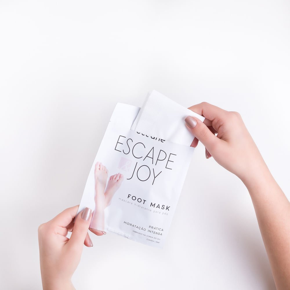 Kit Máscara Hidratante Para Pés com Óleo de Coco - Foot Mask 1 Par (2 Produtos) ÚNICO 3