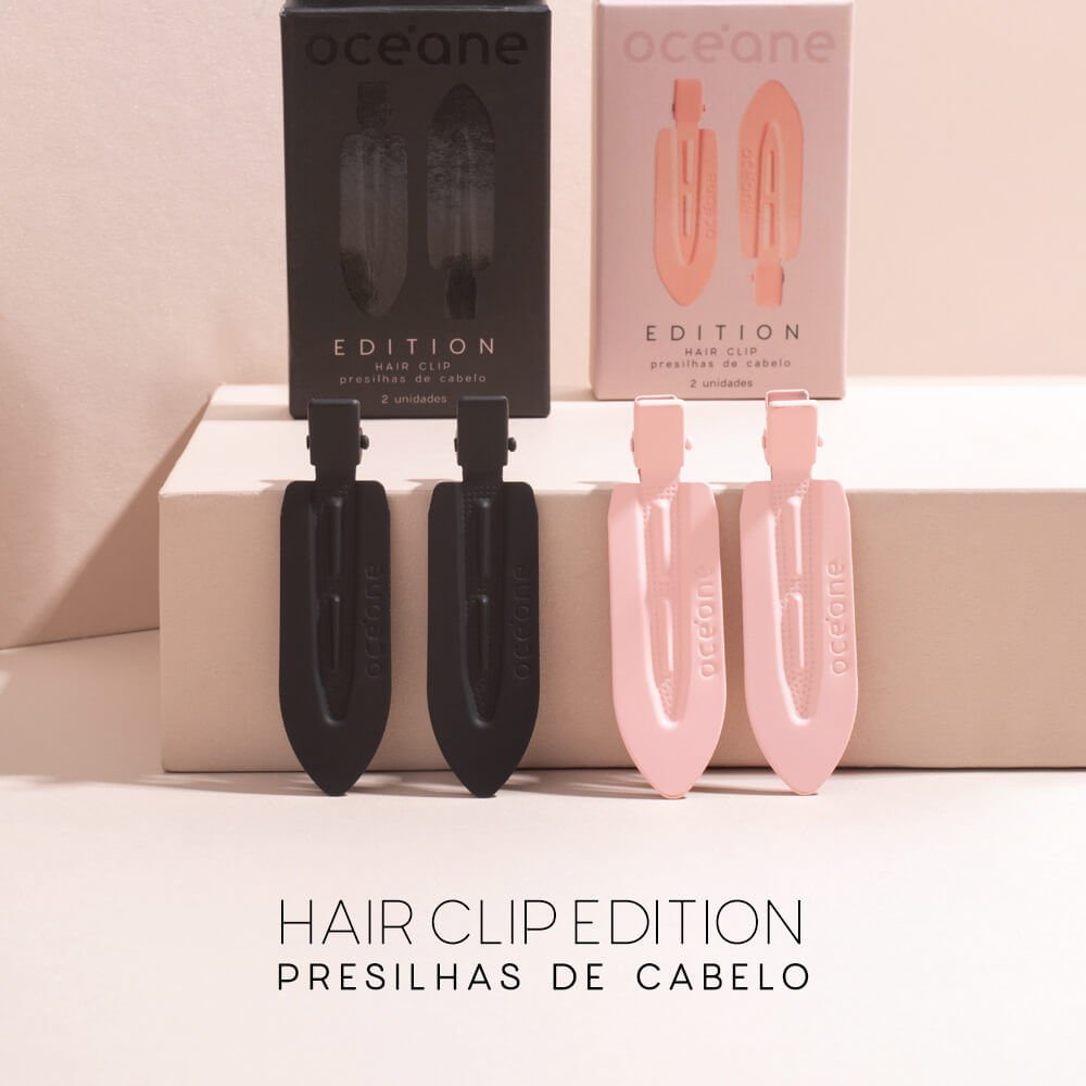Kit Presilha de Cabelo Preta e Rosa Océane Edition (2 Produtos) ÚNICO 4