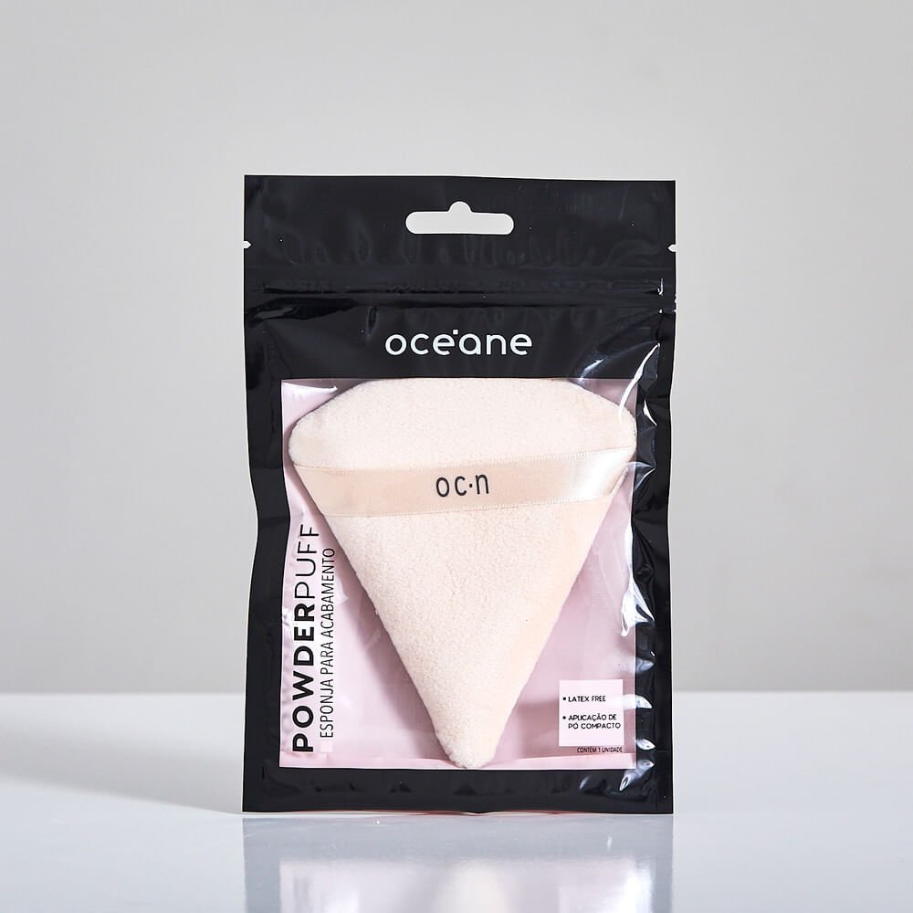 Kit Esponja de Maquiagem Para Pó Cotton Puff + Esponja Powder Puff (2 Produtos) ÚNICO 3