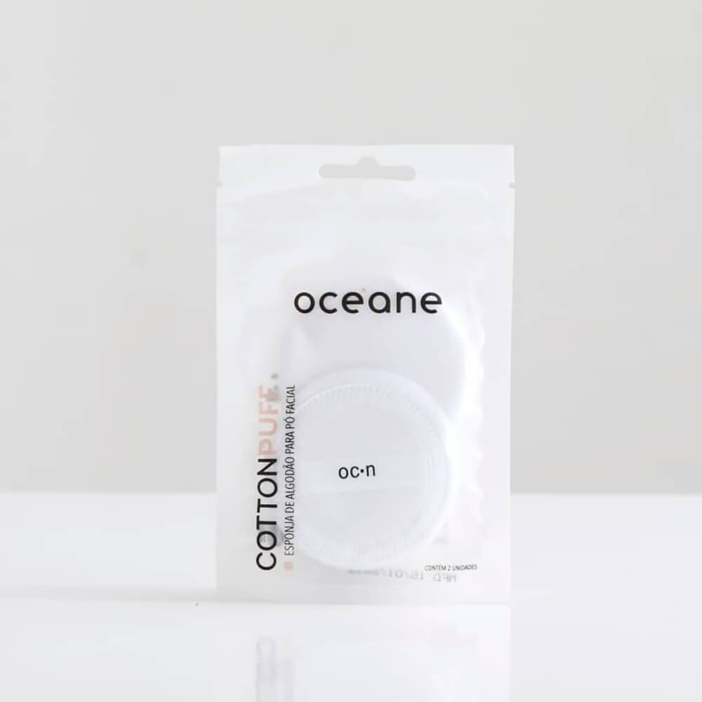 Kit Esponja de Maquiagem Para Pó Cotton Puff + Esponja Powder Puff (2 Produtos) ÚNICO 5