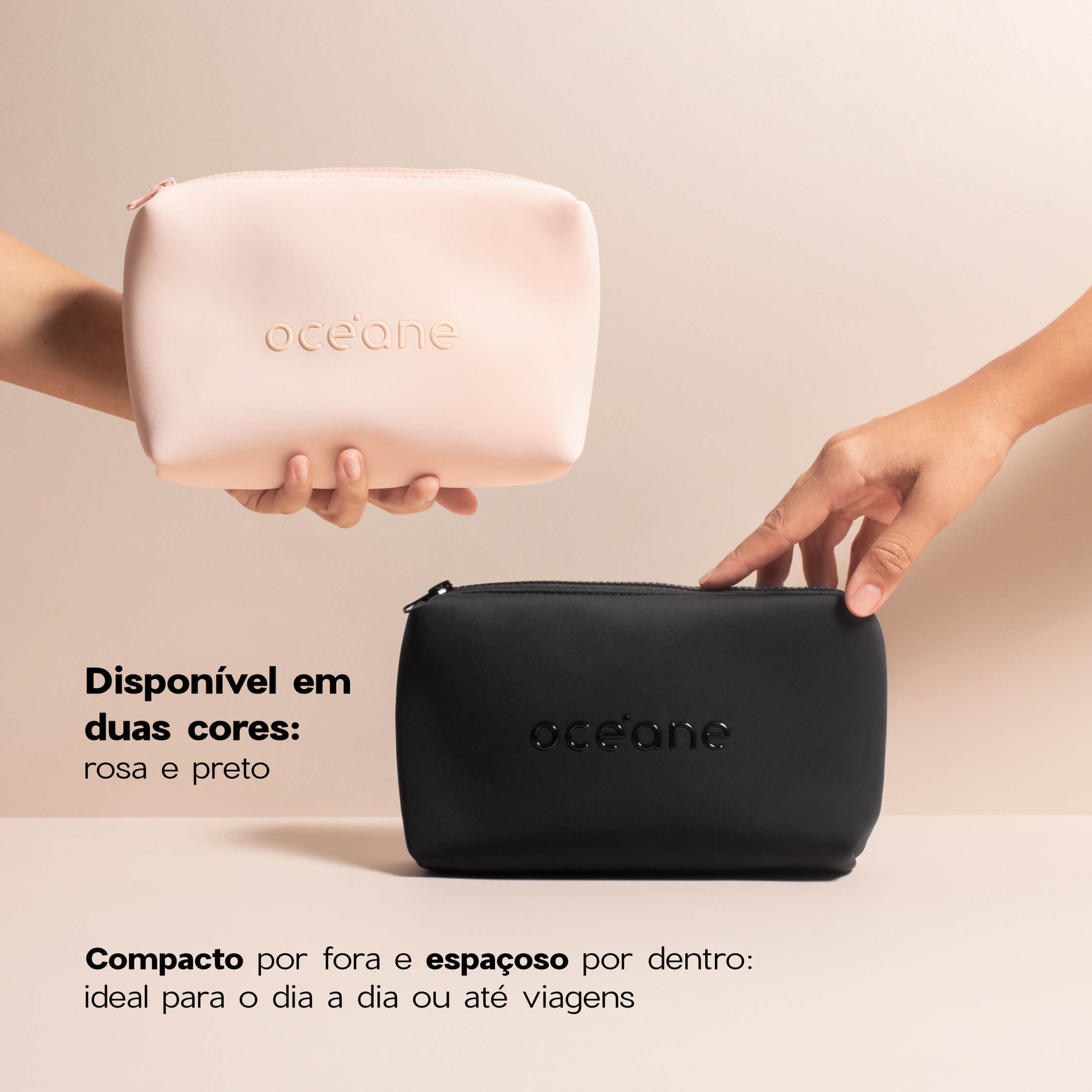 Nécessaire Preto Daily Makeup Preto 3