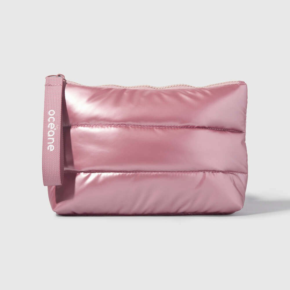 Kit Nécessaire Rosa Daily Makeup + Nécessaire Puffer (2 Produtos) ÚNICO 6