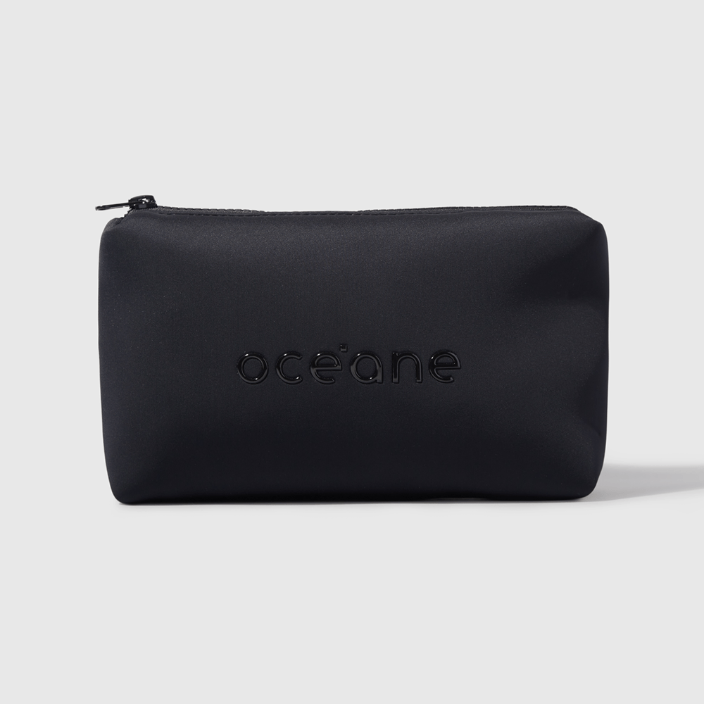 Kit Nécessaire Preto + Gel de Limpeza Esfoliante Facial + Gel Hidratante (3 Produtos) ÚNICO 2