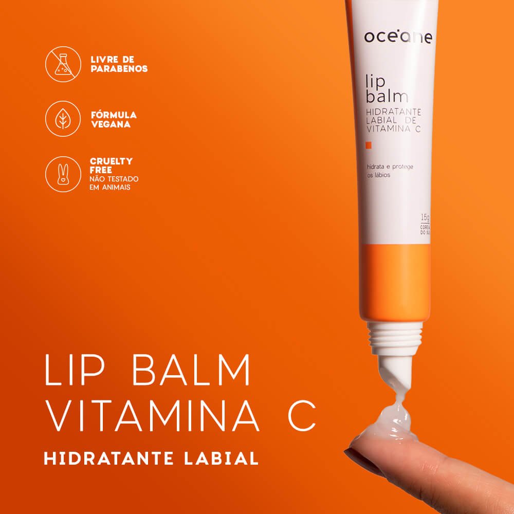 Hidratante Labial com Vitamina C - Lip Balm 15g 15g 2