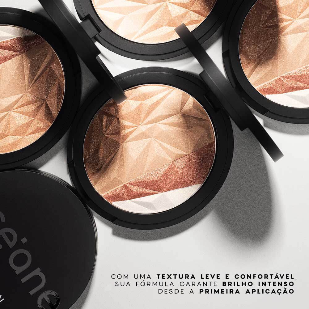 Iluminador Facial - Multicolor Powder Highlight Océane Edition 8g 8g 2