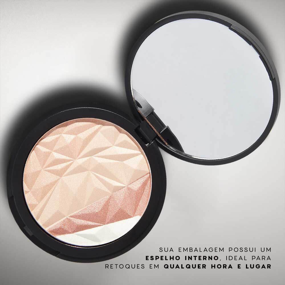 Iluminador Facial - Multicolor Powder Highlight Océane Edition 8g 8g 4