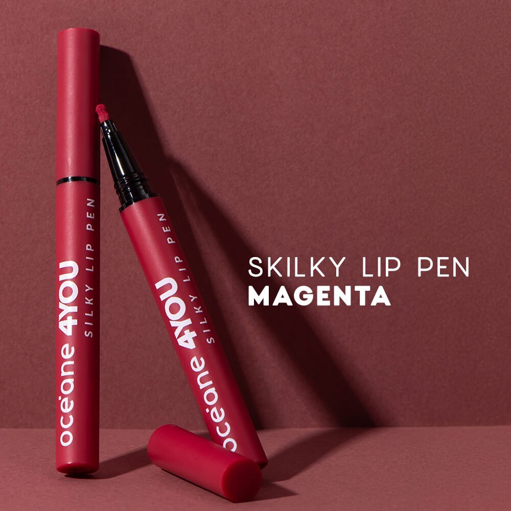 Caneta Batom Rosa - Silky Lip Pen Magenta 4you 0,6ml Magenta 2