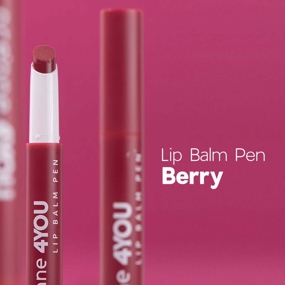 Hidratante Labial Cereja - Lip Balm Pen Berry 4you 1,8g Lip Balm Pen Berry 2