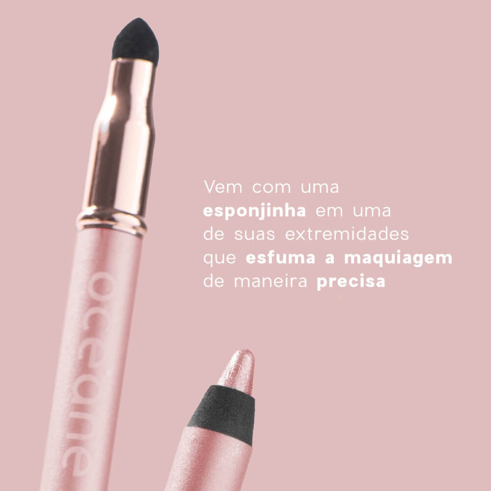 Lápis para Olhos Bege - Shine Eye Pencil Nude Océane 4you 1,4g Nude 3