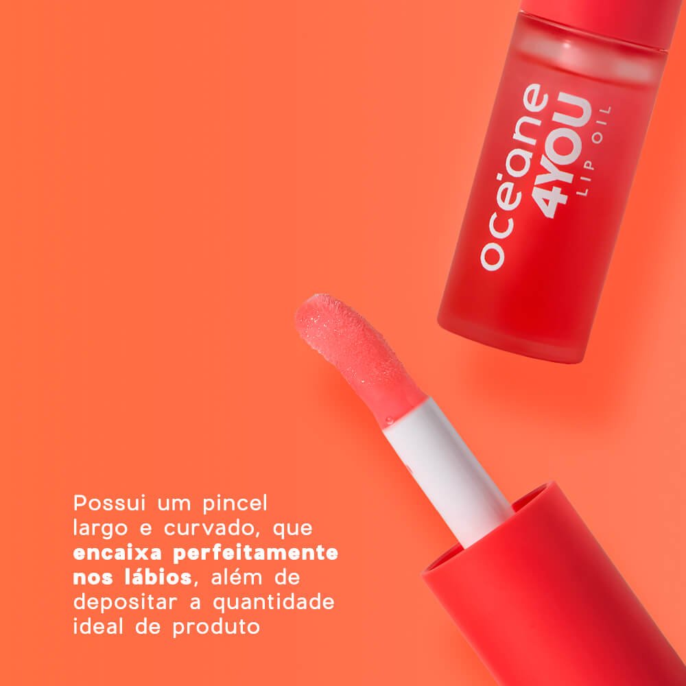 Lip Oil Rosa Punch Océane 4you 6g Rosa 5