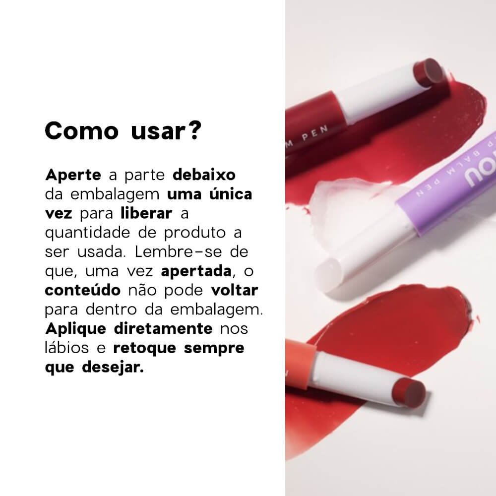 Hidratante Labial - Lip Balm Pen Clear 4you 1,8g 1,8g 6