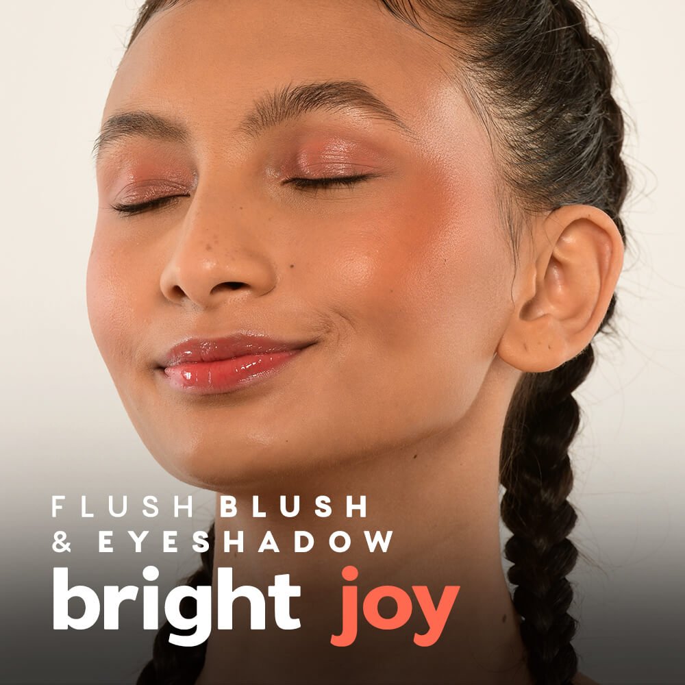 Blush Líquido Laranja - Flush Blush And Eyeshadow Bright Joy 4you 10g Joy 2