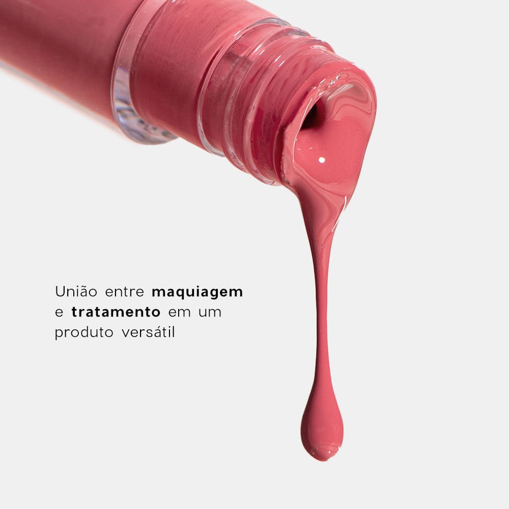 Mini Brilho Labial Rosa - Glossy Me Rose Océane Edition 1g Rosa 4