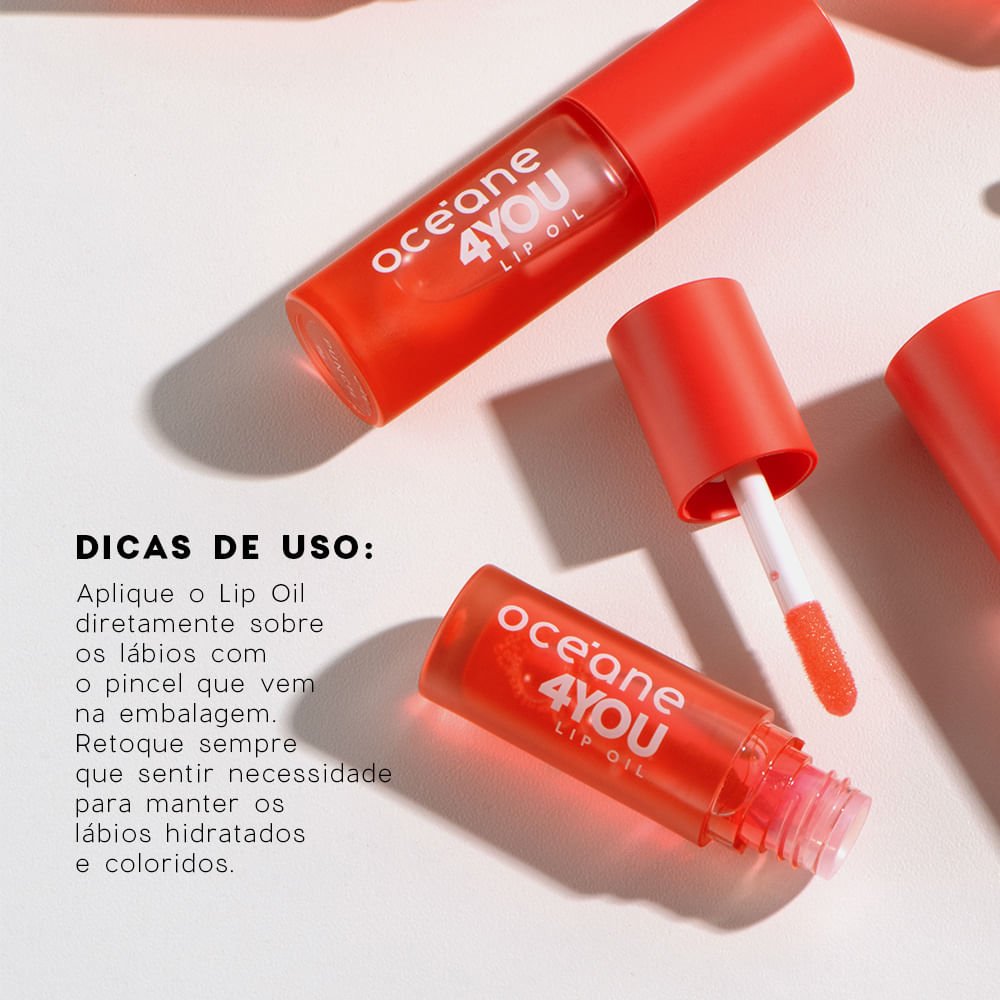 Mini Lip Oil Rosa Punch Océane 4you 1,8g Rosa Punch 7