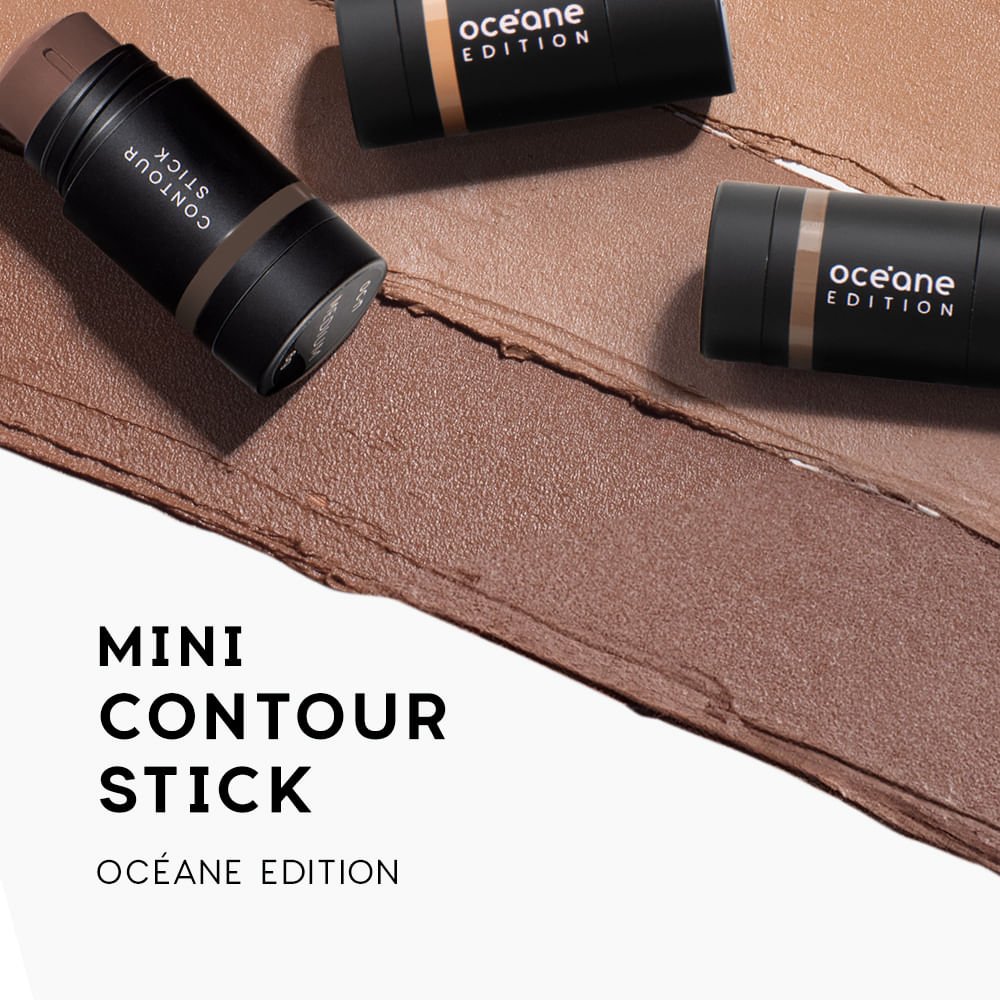 Mini Contorno em Bastão Marrom Médio - Contour Stick Medium Océane Edition 6g Marrom Medio 2