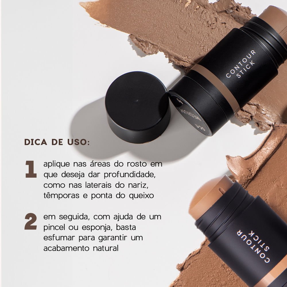 Mini Contorno em Bastão Marrom Médio - Contour Stick Medium Océane Edition 6g Marrom Medio 8