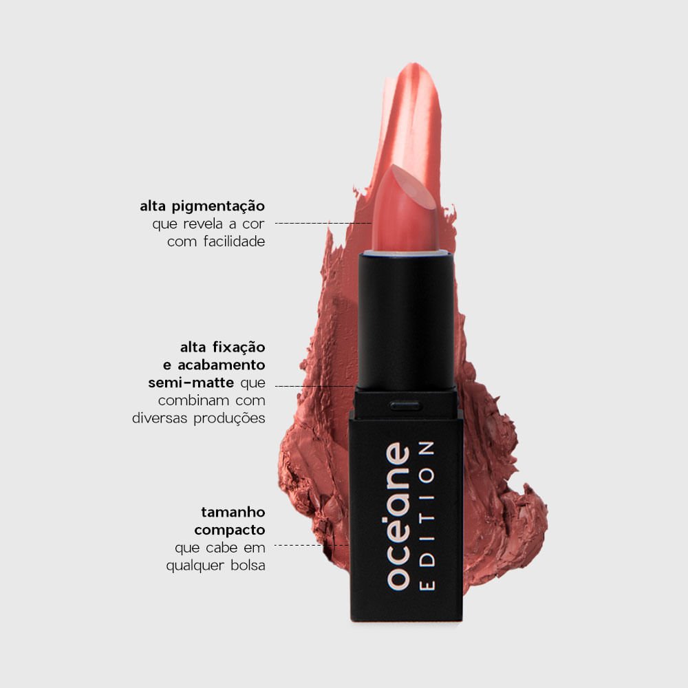 Kit Mini Batom The Lipstick Océane Edition (3 Produtos) Multicores 8
