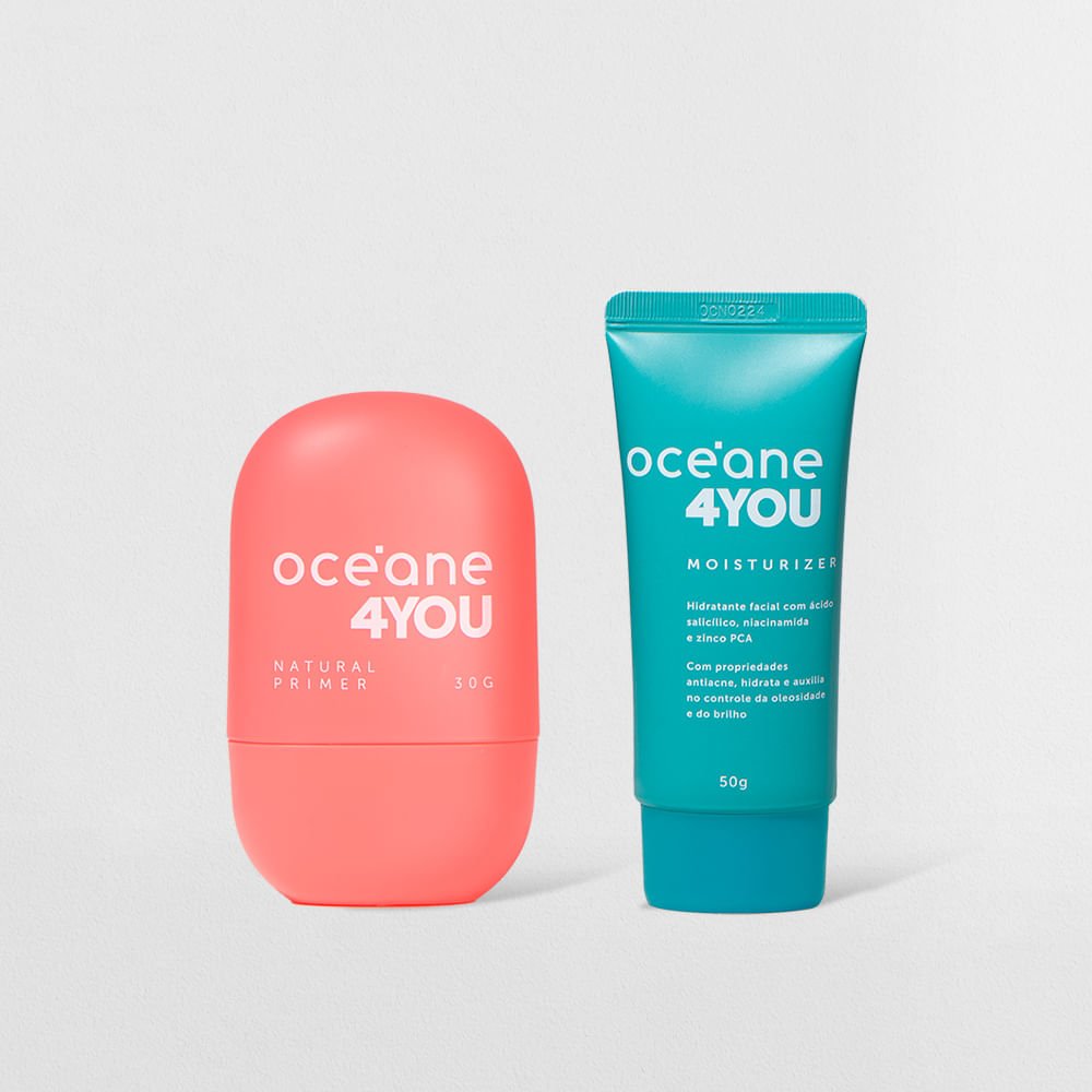 Kit Primer Facial + Hidratante Facial 4you (2 Produtos)