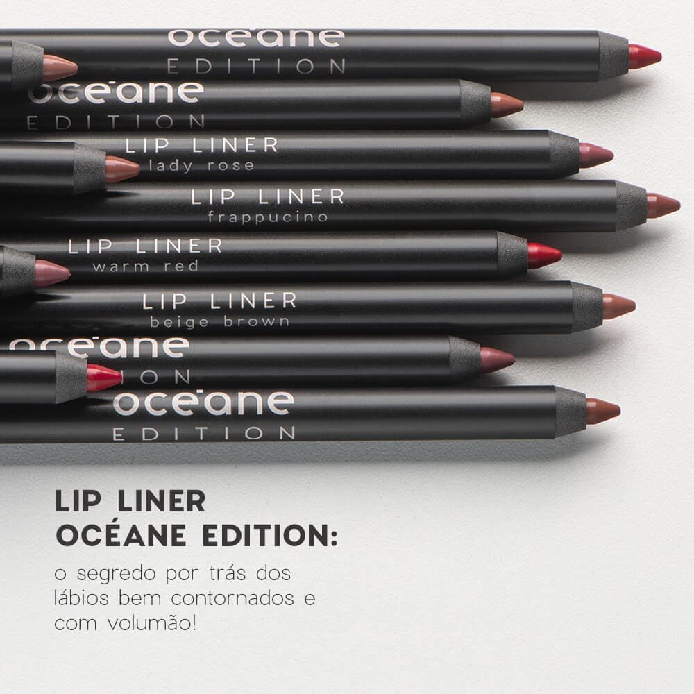 Kit Lápis Labial Marrom + Batom Nude Océane Edition (2 Produtos) ÚNICO 3
