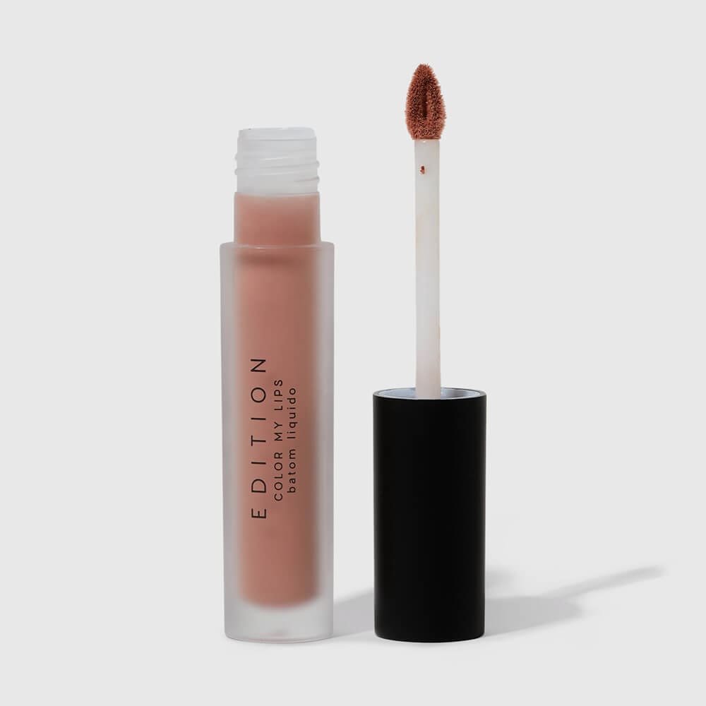 Kit Lápis Labial Marrom + Batom Nude Océane Edition (2 Produtos) ÚNICO 5