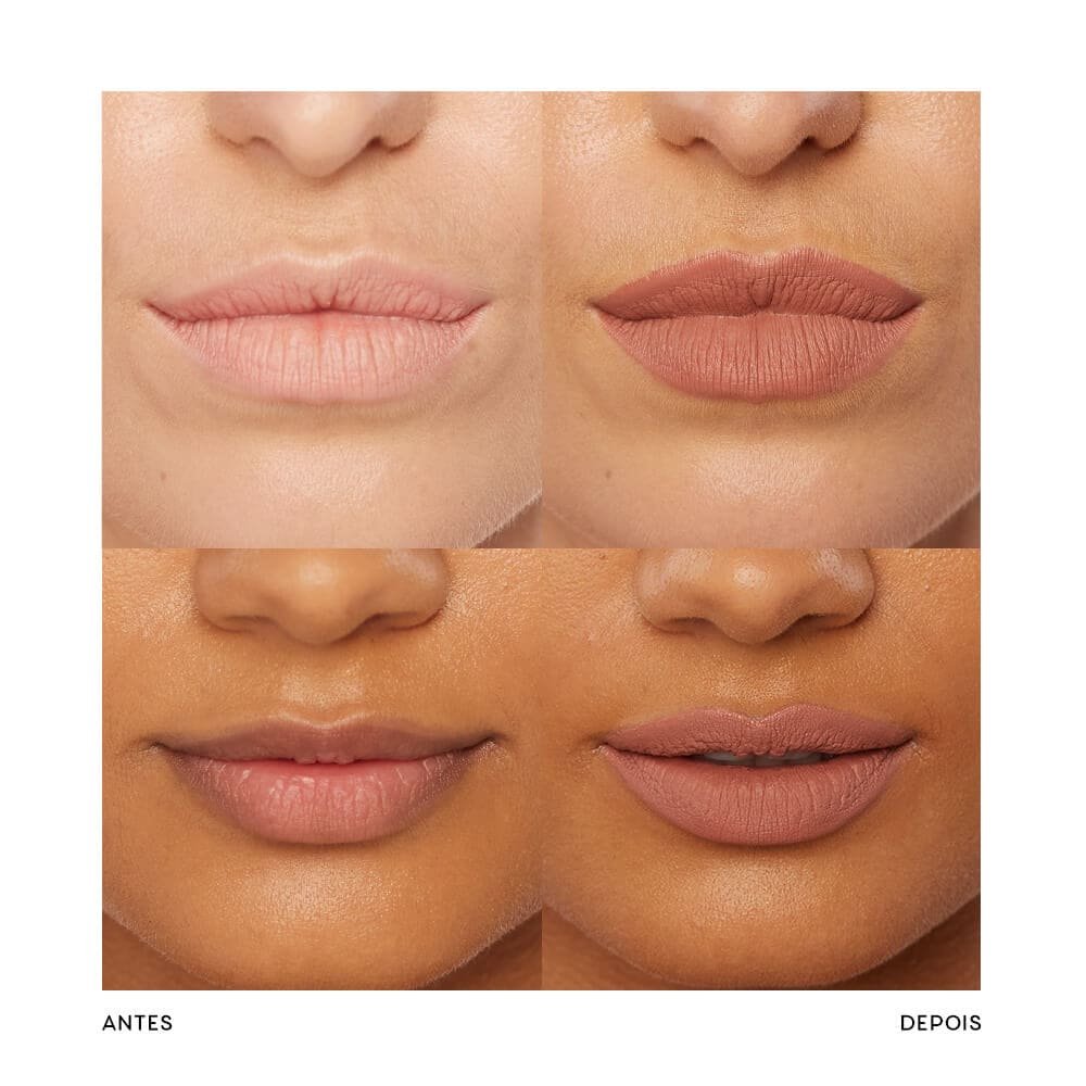 Kit Lápis Labial Marrom + Batom Nude Océane Edition (2 Produtos) ÚNICO 7