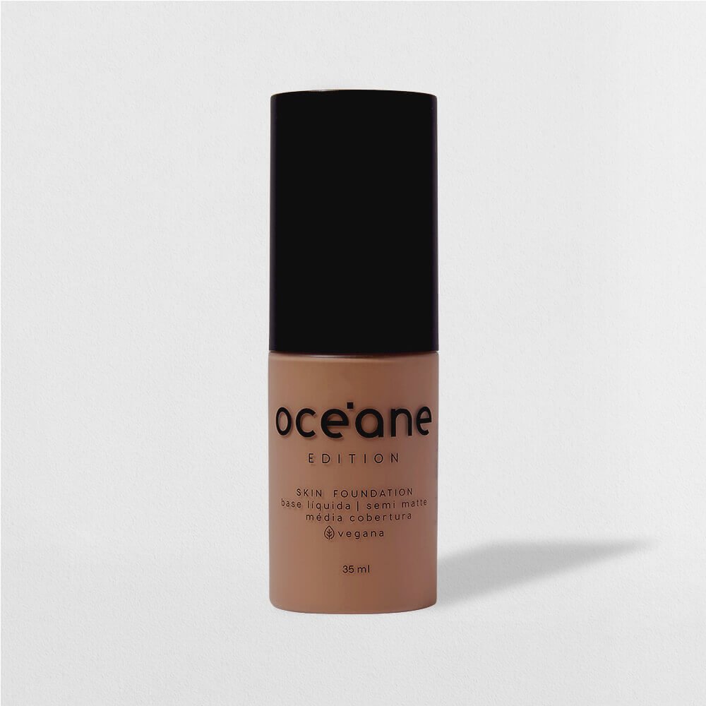 Base Líquida Média Semi-Matte - Skin Foundation 340m Océane Edition 35ml Marrom 1