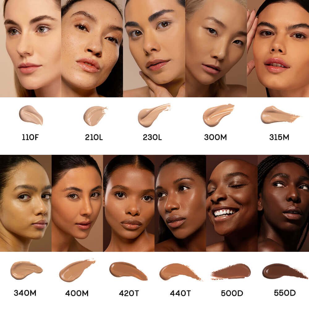 Base Líquida Média Semi-Matte - Skin Foundation 340m Océane Edition 35ml Marrom 2