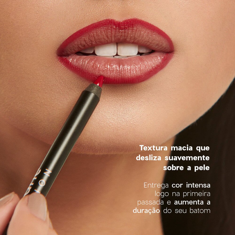 Lápis de Contorno Labial Vermelho - Lip Liner Warm Red Océane Edition 1,2g Warm Red 2