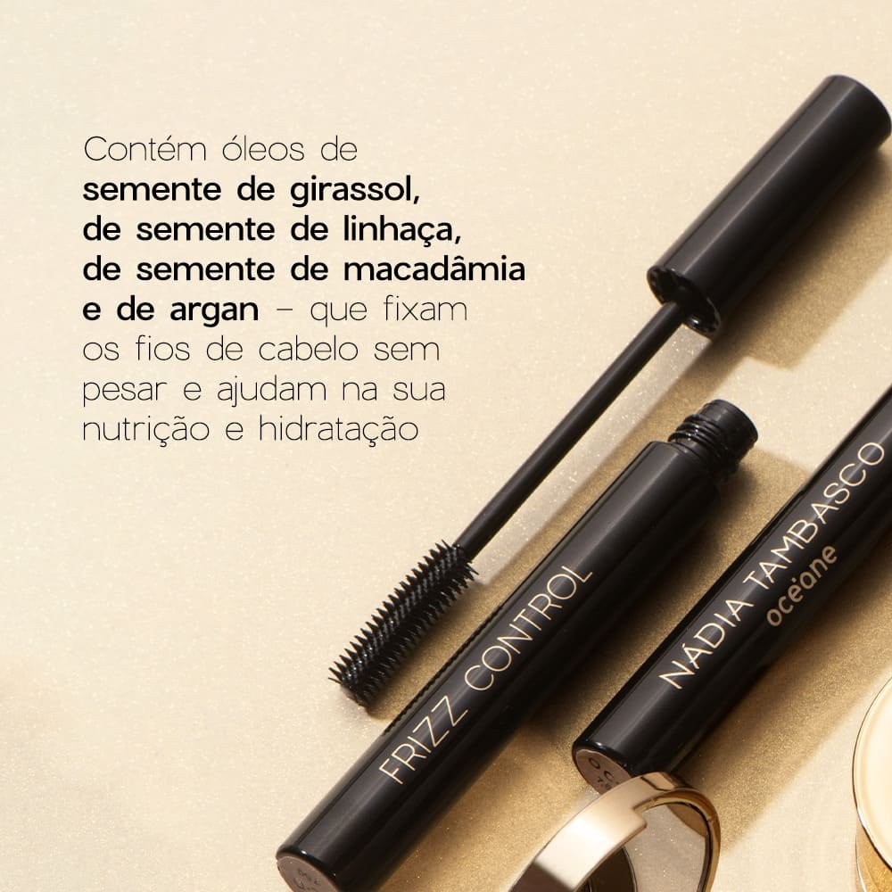 Anti-Frizz Capilar Nádia Tambasco By Océane - Frizz Control 7,5g Preto 4