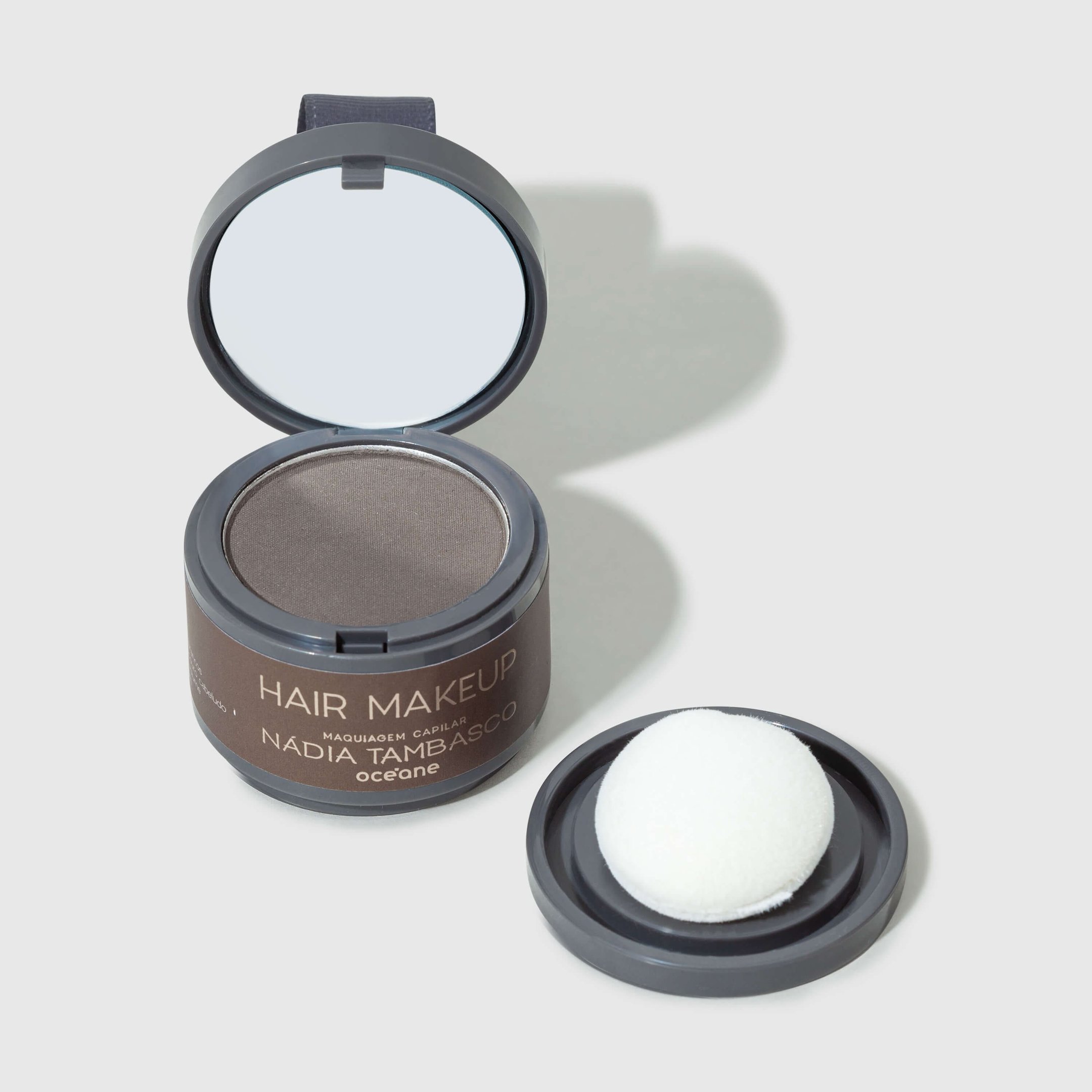 Kit Maquiagem Capilar Castanho Escuro + Anti-Frizz Capilar Nádia Tambasco By Océane (2 Produtos) ÚNICO 3