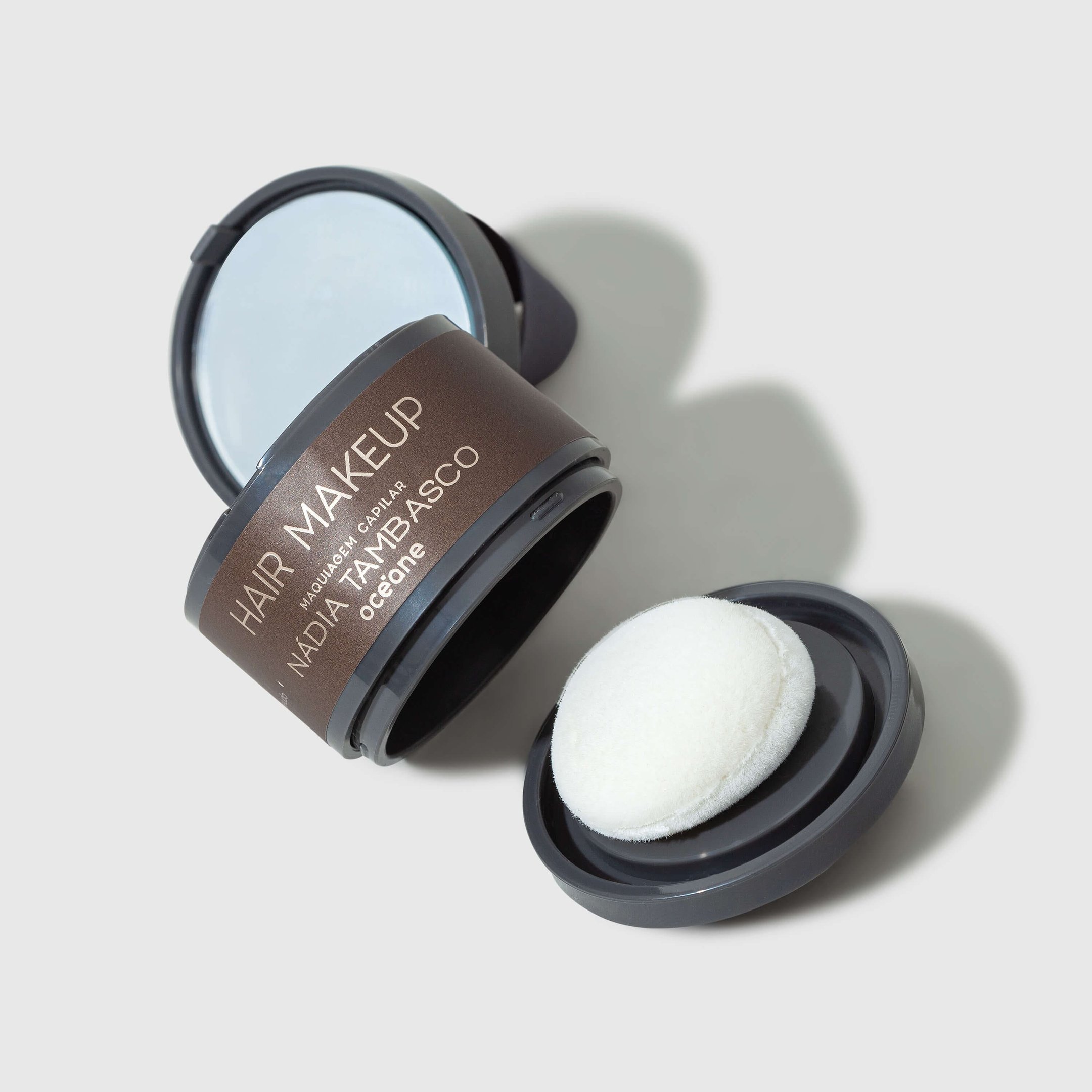 Kit Maquiagem Capilar Castanho Escuro + Anti-Frizz Capilar Nádia Tambasco By Océane (2 Produtos) ÚNICO 4