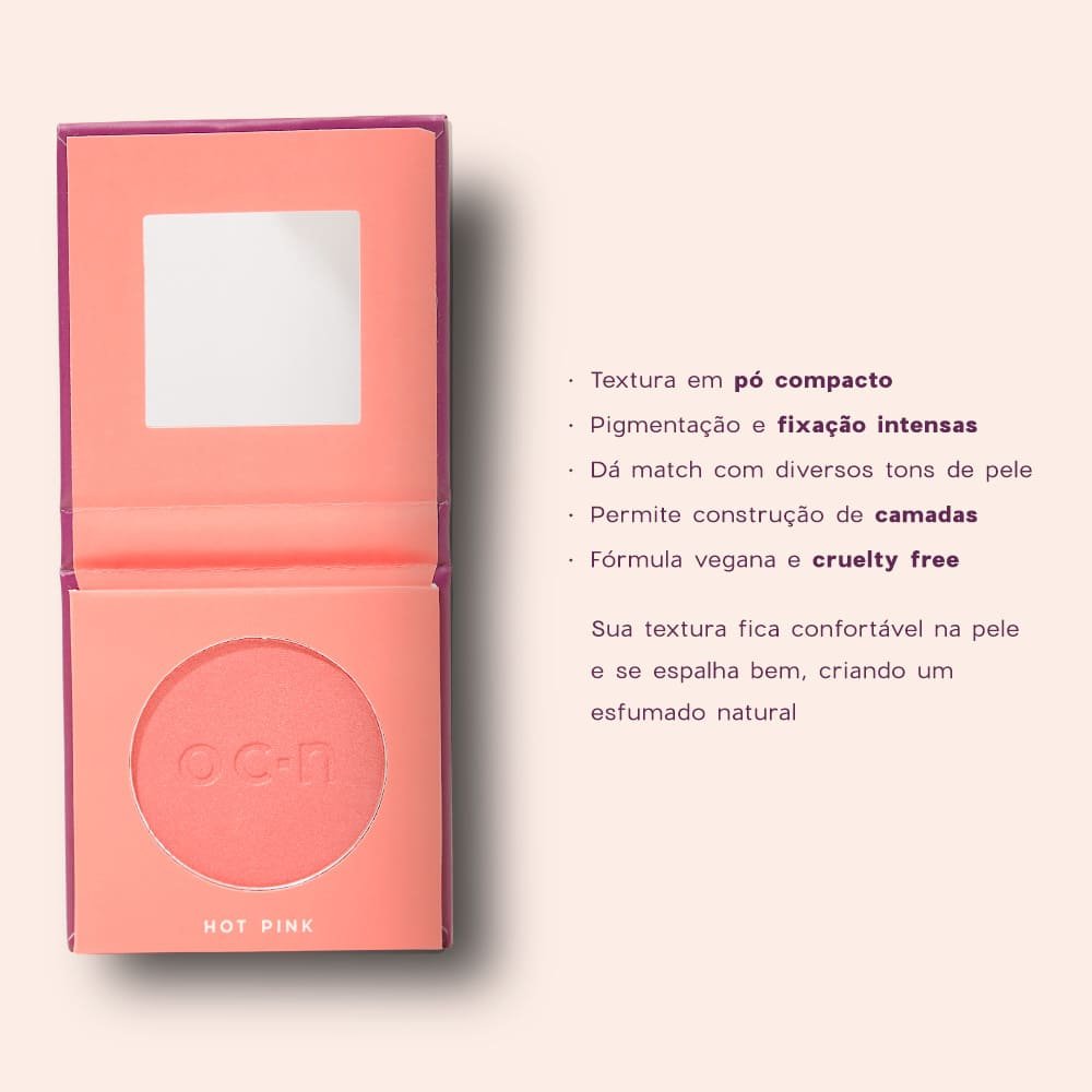 Blush Rosa - Blush Me Hot Pink Océane Purple 6,5g Hot Pink 6