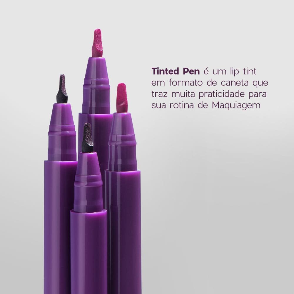 Caneta Batom Nude - Tinted Pen Nude My Lips Océane Purple 1,2ml Nude My Lips 3