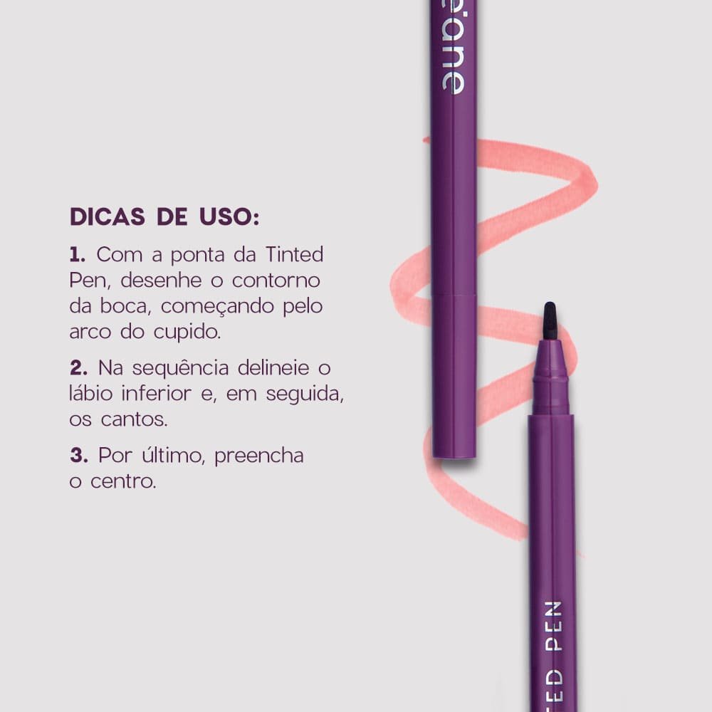 Caneta Batom Nude - Tinted Pen Nude My Lips Océane Purple 1,2ml Nude My Lips 7