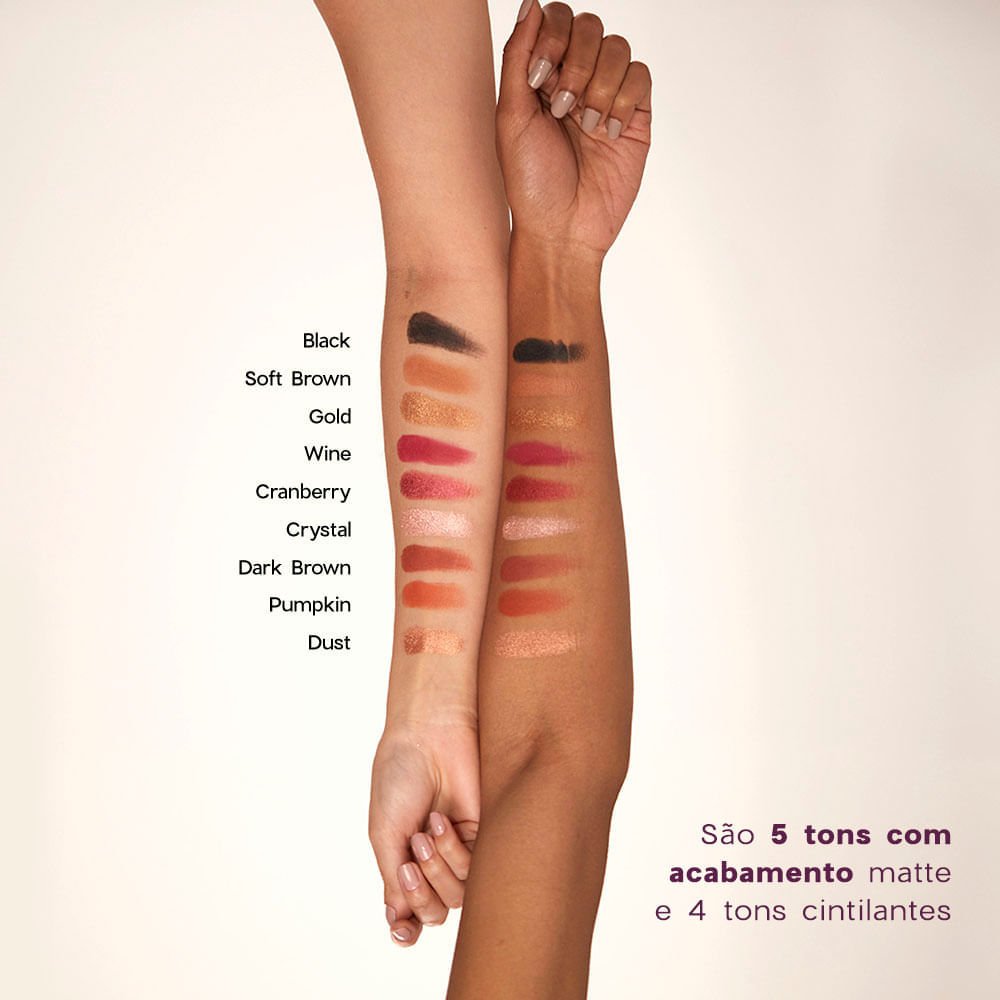 Paleta de Sombras - 9 Shades Océane Purple 25g 25g 6