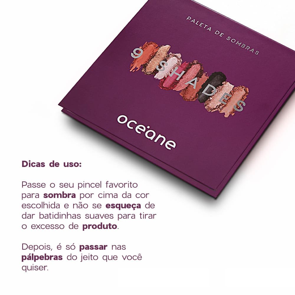 Paleta de Sombras - 9 Shades Océane Purple 25g 25g 7