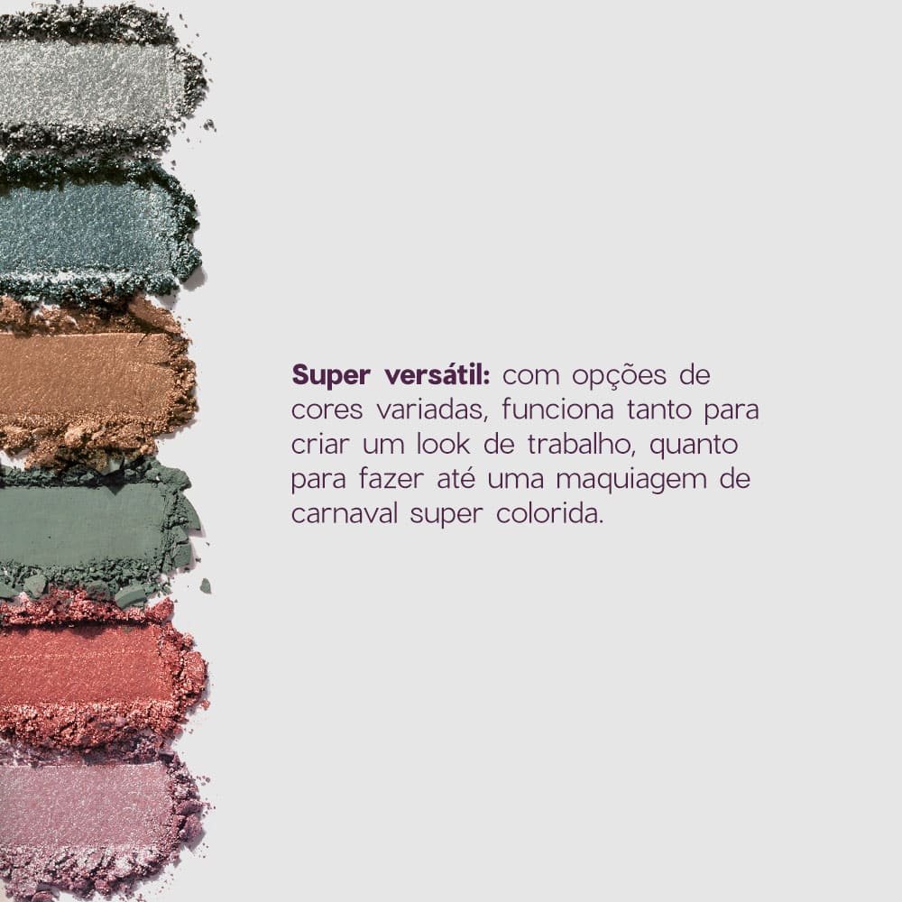 Paleta de Sombras - 12 Shades Océane Purple 26,5g 26,5g 6