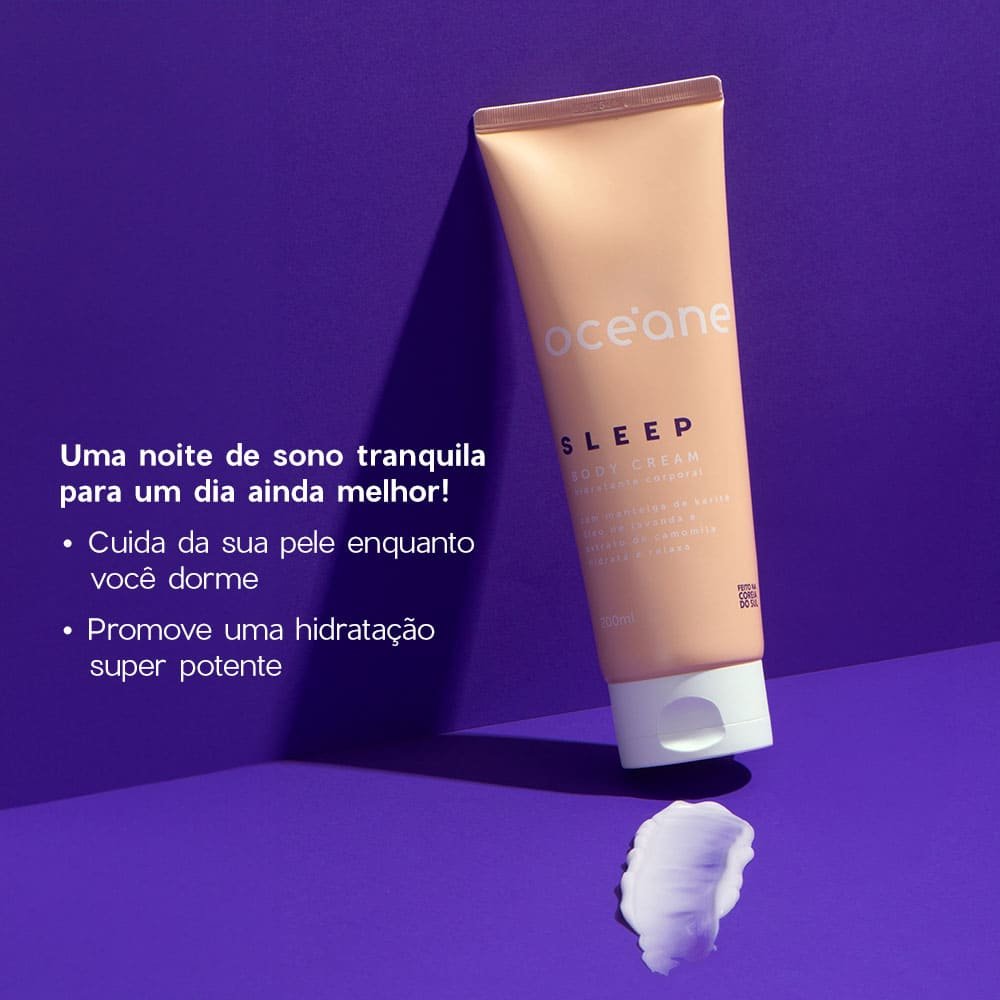 Hidratante Corporal com Camomila e Lavanda - Sleep Body Cream 200ml 200ml 2
