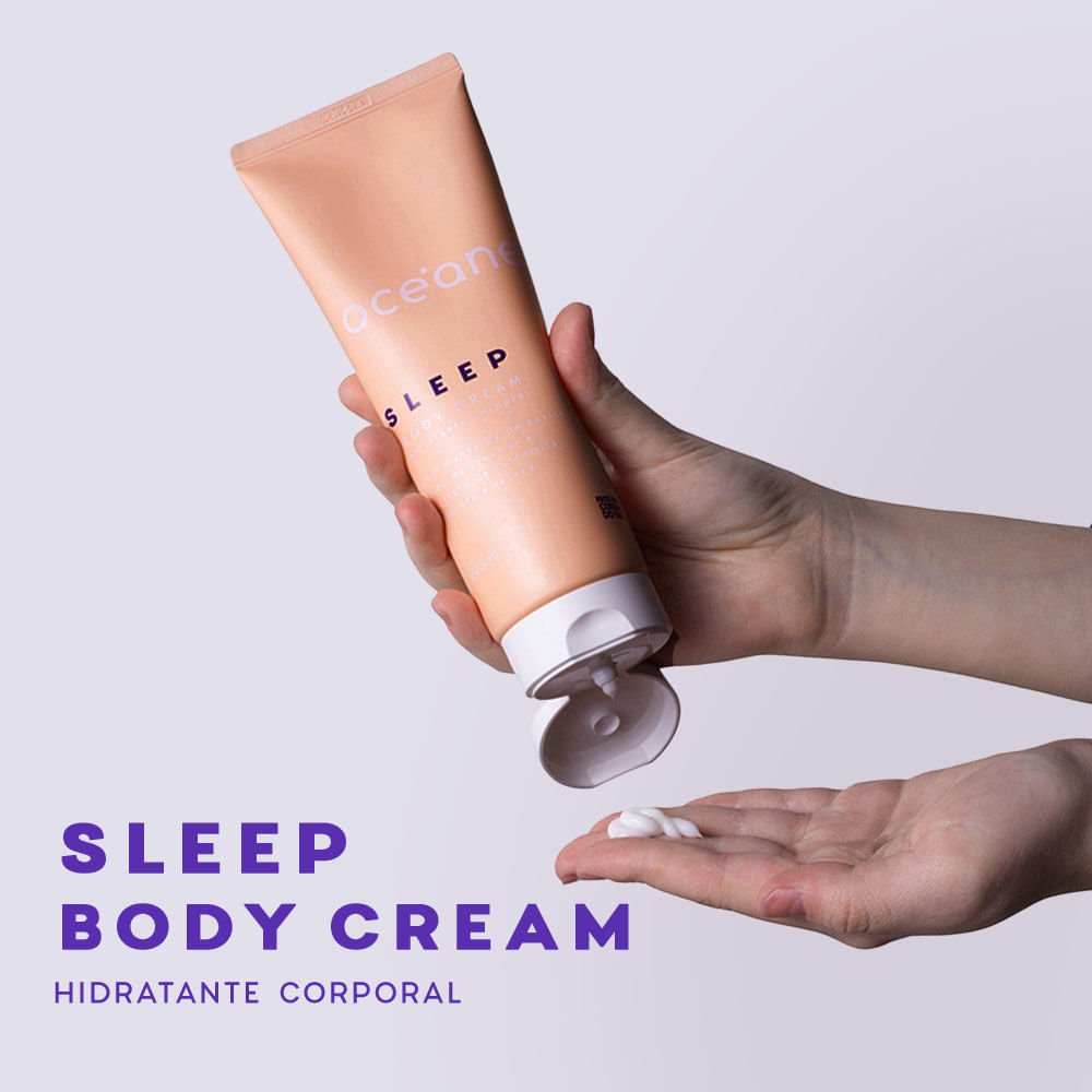 Kit Creme para As Mãos + Hidratante Corporal Sleep (2 Produtos)