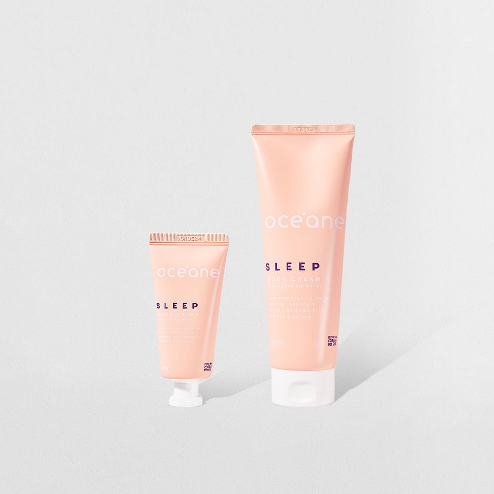Kit Creme para As Mãos + Hidratante Corporal Sleep (2 Produtos) ÚNICO 7